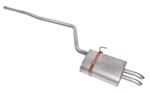 Rear Exhaust Assembly - WCG000291SLPP - Aftermarket